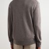 Wool and Cashmere-Blend Half-Zip Sweater - BK