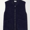 Boiled Wool-Blend Gilet