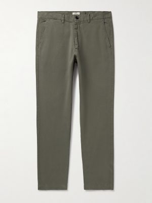Tyron Slim-Fit Straight-Leg Cotton-Blend Trousers Tyron Slim-Fit Straight-Leg Cotton-Blend Trousers