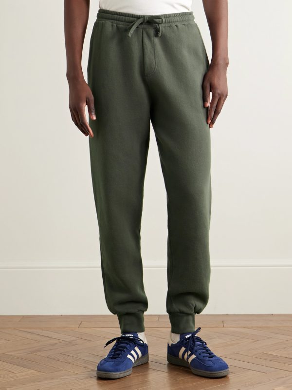 Tapered Cotton-Jersey Sweatpants - FR Tapered Cotton-Jersey Sweatpants - FR