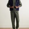 Tapered Cotton-Jersey Sweatpants - OU Tapered Cotton-Jersey Sweatpants - OU