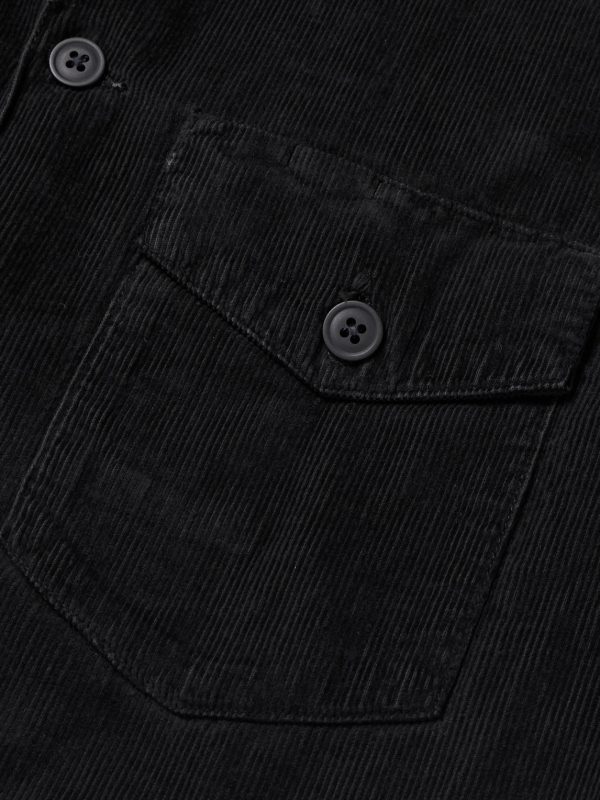 Jeff Cotton-Corduroy Overshirt - E1