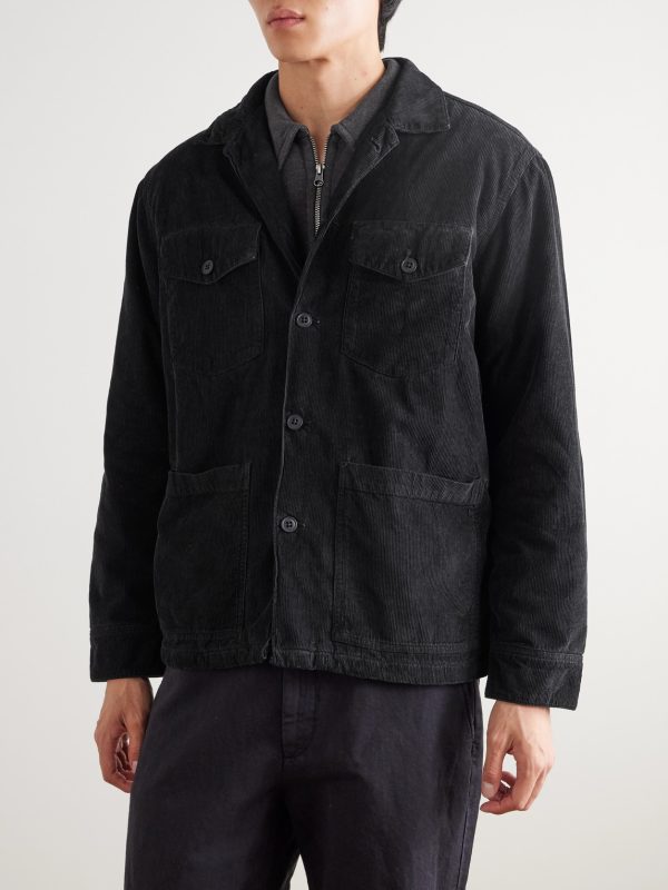 Jeff Cotton-Corduroy Overshirt - FR