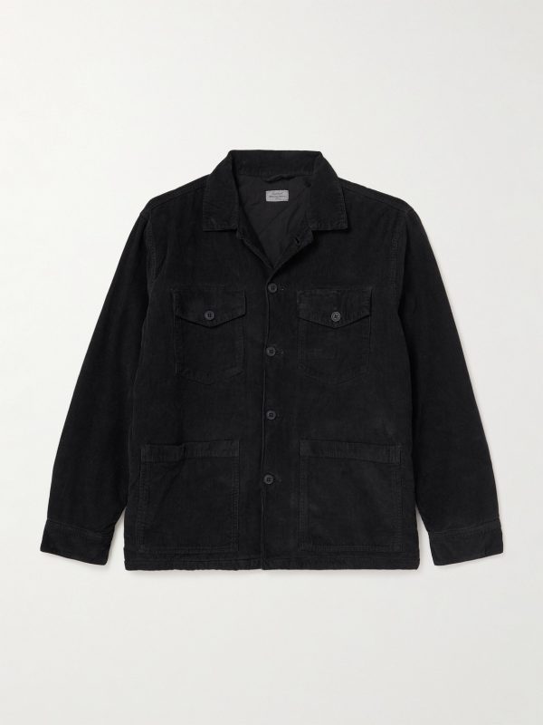Jeff Cotton-Corduroy Overshirt