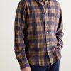 Pitt Button-Down Collar Checked Cotton-Flannel Shirt - FR Pitt Button-Down Collar Checked Cotton-Flannel Shirt - FR