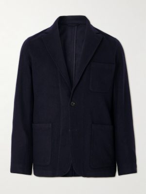 Jonny Unstructured Brushed Wool-Blend Twill Suit Jacket Jonny Unstructured Brushed Wool-Blend Twill Suit Jacket