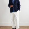 Jonny Unstructured Brushed Wool-Blend Twill Suit Jacket - OU Jonny Unstructured Brushed Wool-Blend Twill Suit Jacket - OU