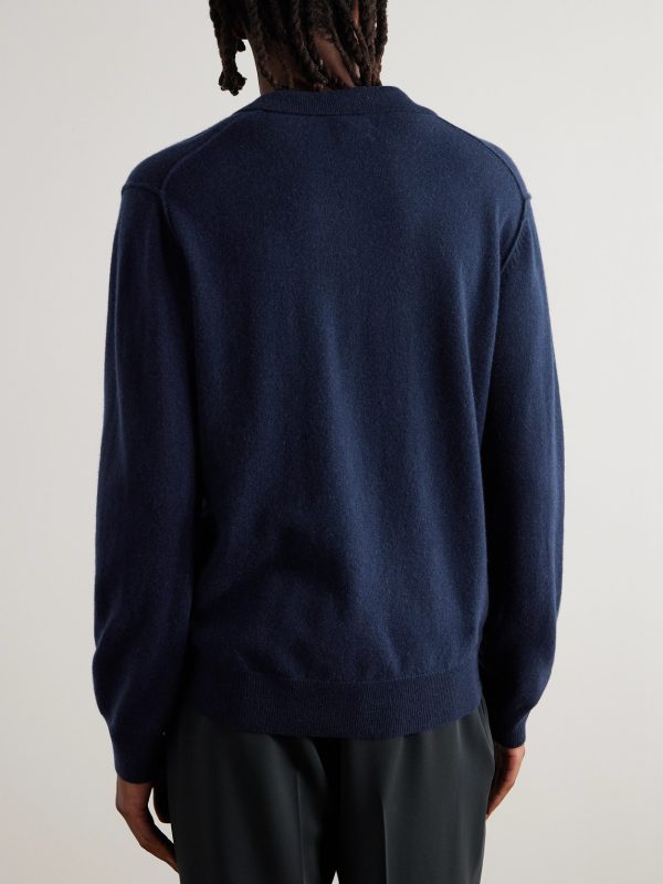 Wool and Cashmere-Blend Polo Shirt - BK Wool and Cashmere-Blend Polo Shirt - BK