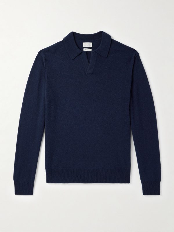Wool and Cashmere-Blend Polo Shirt Wool and Cashmere-Blend Polo Shirt