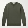 Garment-Dyed Cotton-Jersey Sweatshirt