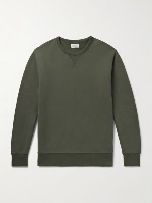 Garment-Dyed Cotton-Jersey Sweatshirt Garment-Dyed Cotton-Jersey Sweatshirt