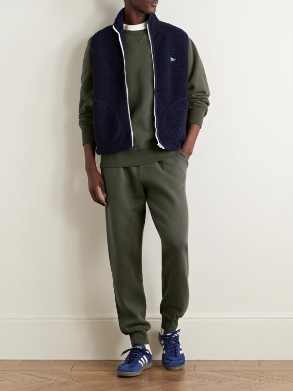 Garment-Dyed Cotton-Jersey Sweatshirt - OU