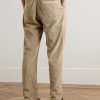Joggy Straight-Leg Cotton-Corduroy Drawstring Trousers - BK Joggy Straight-Leg Cotton-Corduroy Drawstring Trousers - BK