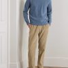 Joggy Straight-Leg Cotton-Corduroy Drawstring Trousers - OU Joggy Straight-Leg Cotton-Corduroy Drawstring Trousers - OU