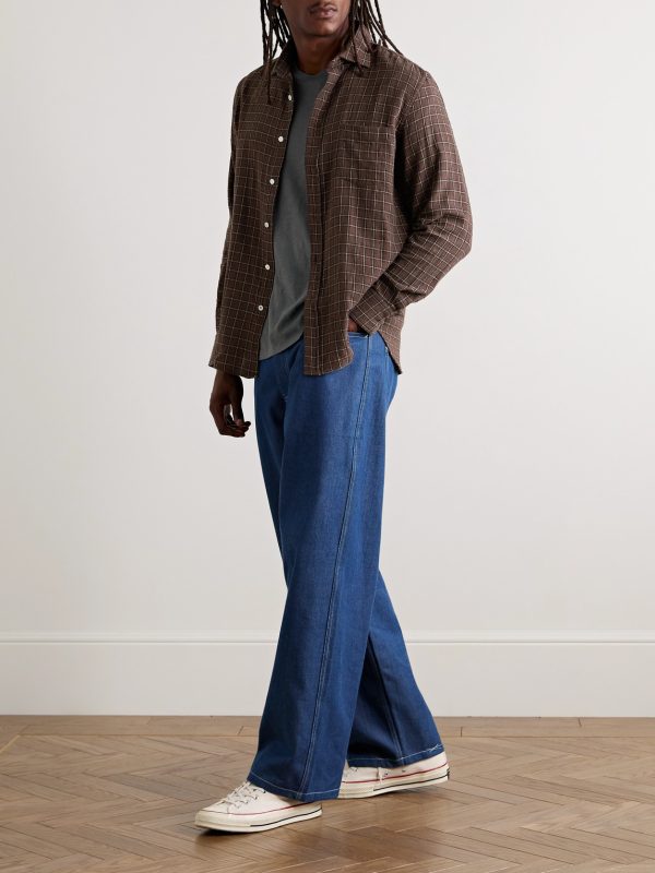 Paul Checked Cotton-Flannel Shirt - OU
