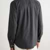 Pitt Button-Down Collar Cotton-Flannel Shirt - BK Pitt Button-Down Collar Cotton-Flannel Shirt - BK