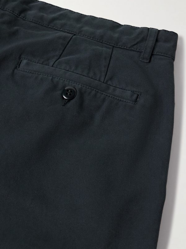 Tommy Straight-Leg Cotton-Twill Trousers - CU