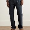Tommy Straight-Leg Cotton-Twill Trousers - FR