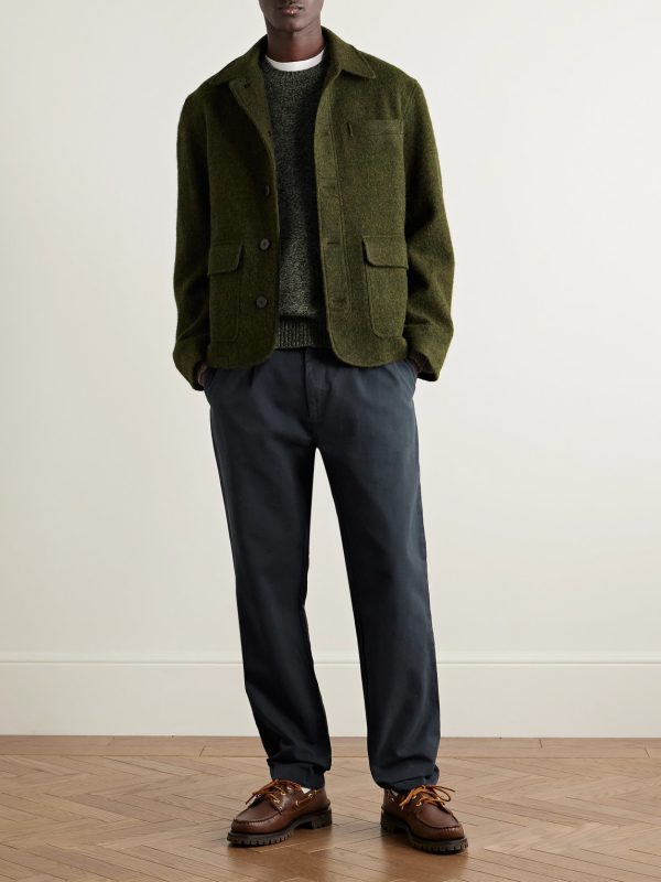 Tommy Straight-Leg Cotton-Twill Trousers - OU