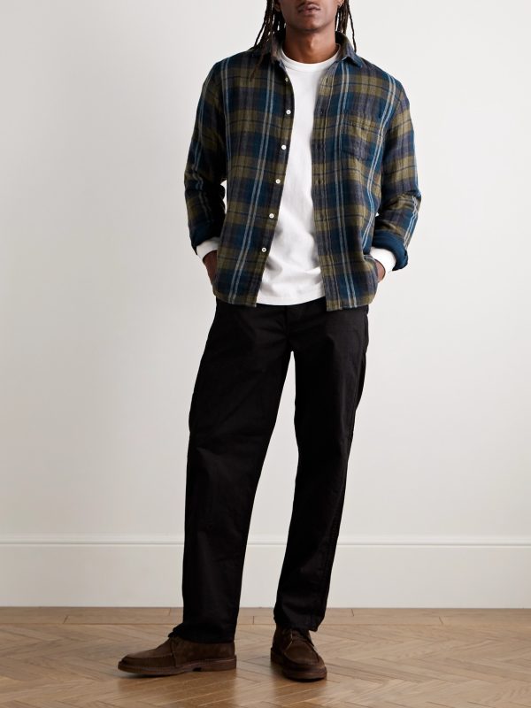 Paul Checked Cotton-Flannel Shirt - OU