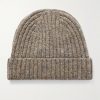 Ribbed Wool-Blend Beanie Ribbed Wool-Blend Beanie