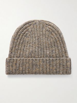 Ribbed Wool-Blend Beanie Ribbed Wool-Blend Beanie