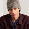 Ribbed Wool-Blend Beanie - OU Ribbed Wool-Blend Beanie - OU