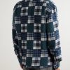 Patt Patchwork Checked Cotton Shirt - BK Patt Patchwork Checked Cotton Shirt - BK