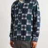 Patt Patchwork Checked Cotton Shirt - FR Patt Patchwork Checked Cotton Shirt - FR