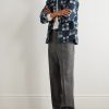Patt Patchwork Checked Cotton Shirt - OU Patt Patchwork Checked Cotton Shirt - OU
