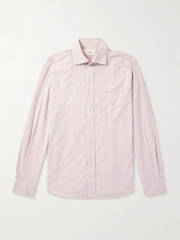 Paul Striped Cotton-Poplin Shirt Paul Striped Cotton-Poplin Shirt