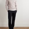 Wool and Cashmere-Blend Polo Shirt - OU Wool and Cashmere-Blend Polo Shirt - OU