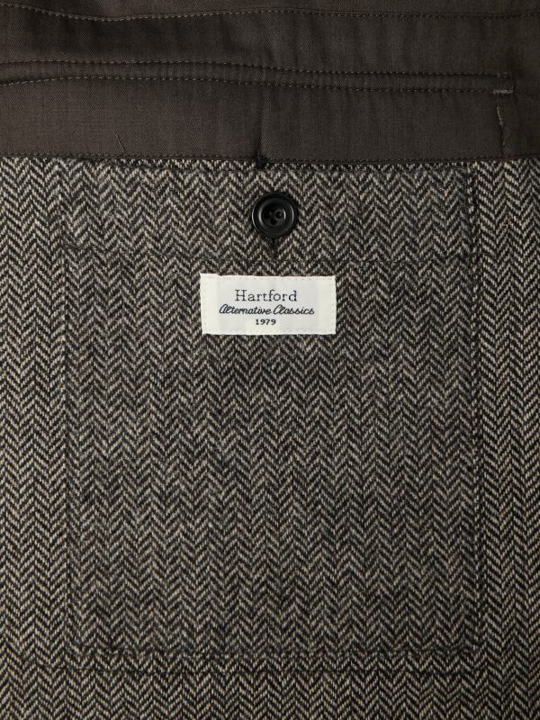 Joey Herringbone Wool-Blend Blazer - E1 Joey Herringbone Wool-Blend Blazer - E1