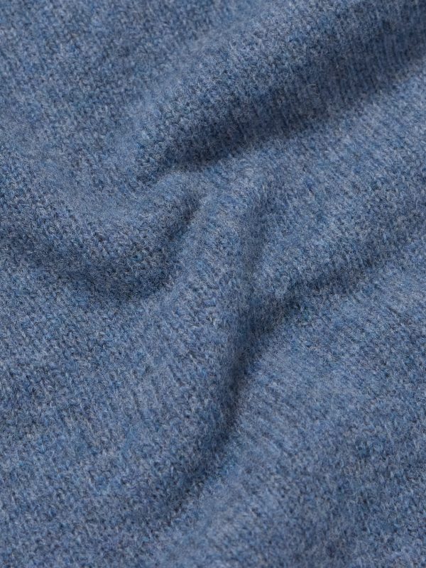 Brushed Shetland Wool Sweater - CU