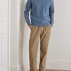Brushed Shetland Wool Sweater - OU
