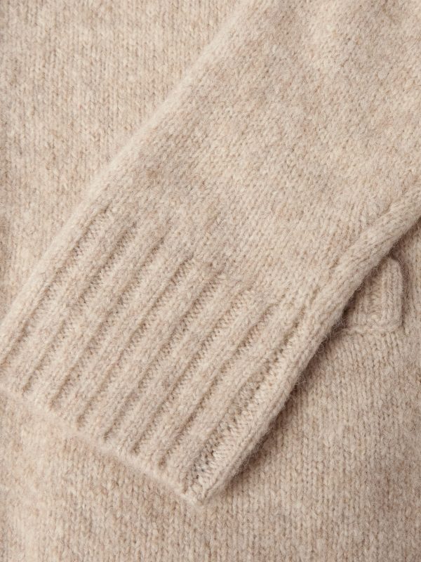 Shawl-Collar Knitted Cardigan - E1 Shawl-Collar Knitted Cardigan - E1
