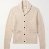 Shawl-Collar Knitted Cardigan Shawl-Collar Knitted Cardigan