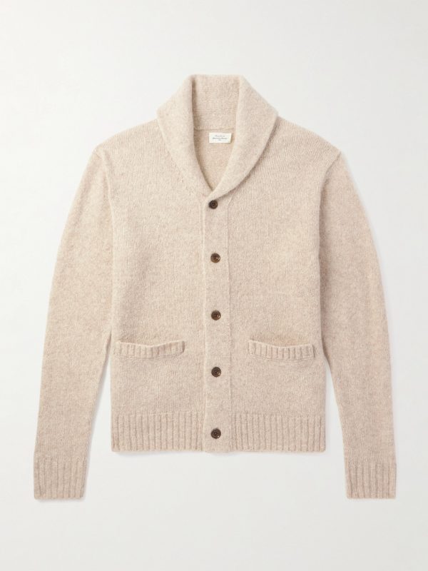 Shawl-Collar Knitted Cardigan Shawl-Collar Knitted Cardigan