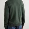 Wool and Cashmere-Blend Half-Zip Sweater - BK