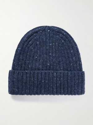 Ribbed Wool-Blend Beanie Ribbed Wool-Blend Beanie
