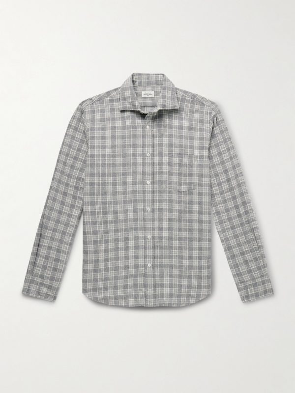 Paul Checked Cotton-Flannel Shirt Paul Checked Cotton-Flannel Shirt