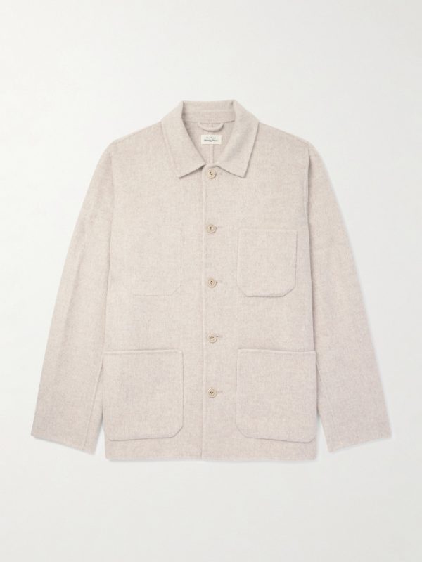 Jay Double-Faced Wool-Blend Jacket