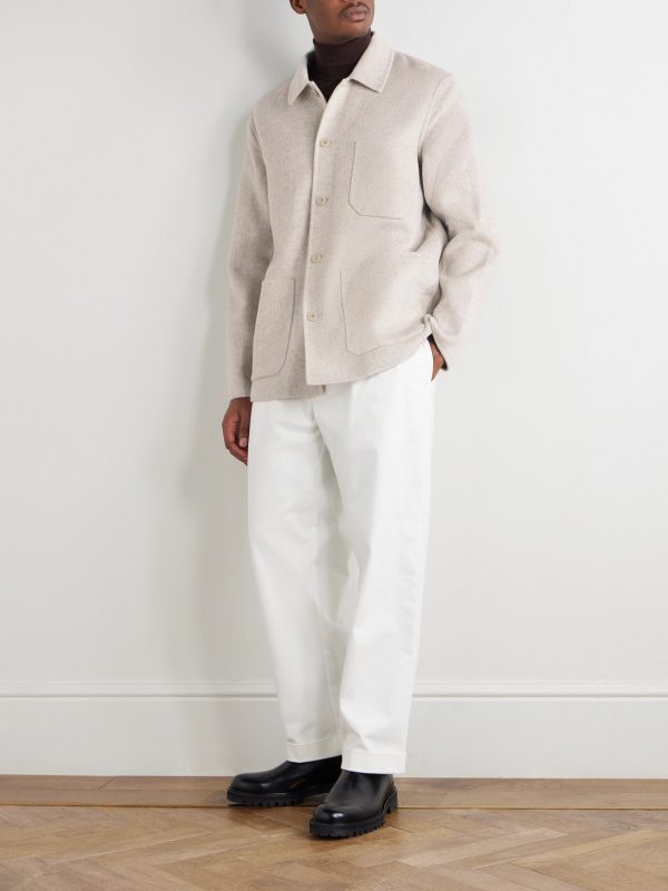 Jay Double-Faced Wool-Blend Jacket - OU