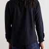 Percey Wool-Blend Flannel Shirt - BK Percey Wool-Blend Flannel Shirt - BK