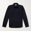 Percey Wool-Blend Flannel Shirt Percey Wool-Blend Flannel Shirt
