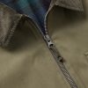 Daren Cotton-Corduroy Trimmed Canvas Jacket - CU Daren Cotton-Corduroy Trimmed Canvas Jacket - CU