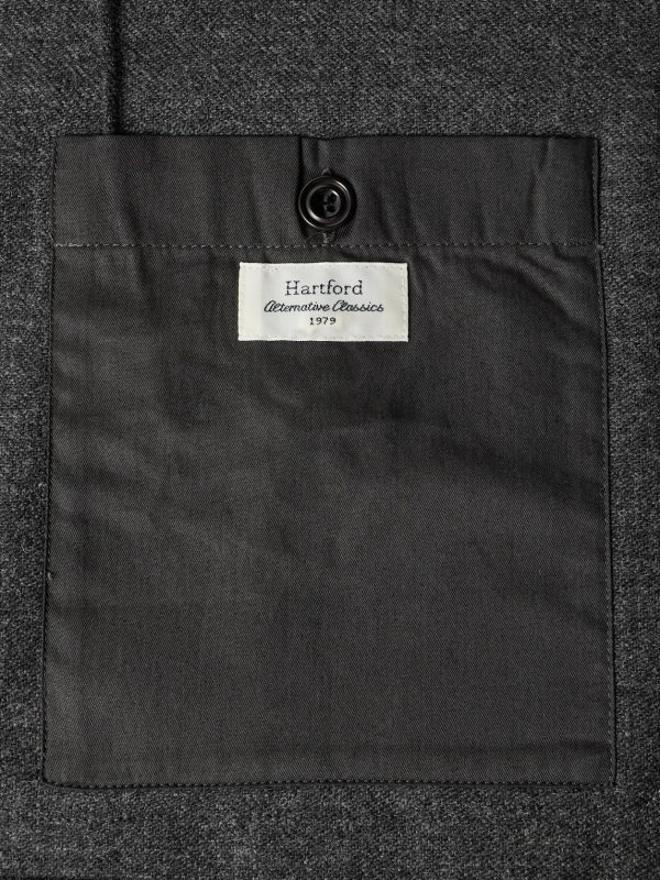 Jonny Recycled Wool-Blend Flannel Blazer - E1 Jonny Recycled Wool-Blend Flannel Blazer - E1