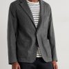 Jonny Recycled Wool-Blend Flannel Blazer - FR Jonny Recycled Wool-Blend Flannel Blazer - FR
