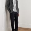 Jonny Recycled Wool-Blend Flannel Blazer - OU Jonny Recycled Wool-Blend Flannel Blazer - OU