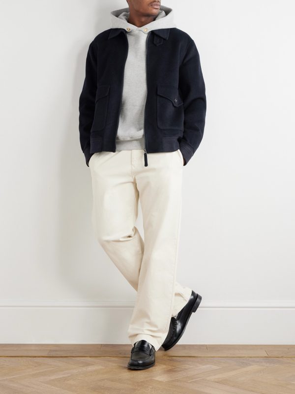 Doug Double-Faced Wool-Blend Jacket - OU Doug Double-Faced Wool-Blend Jacket - OU